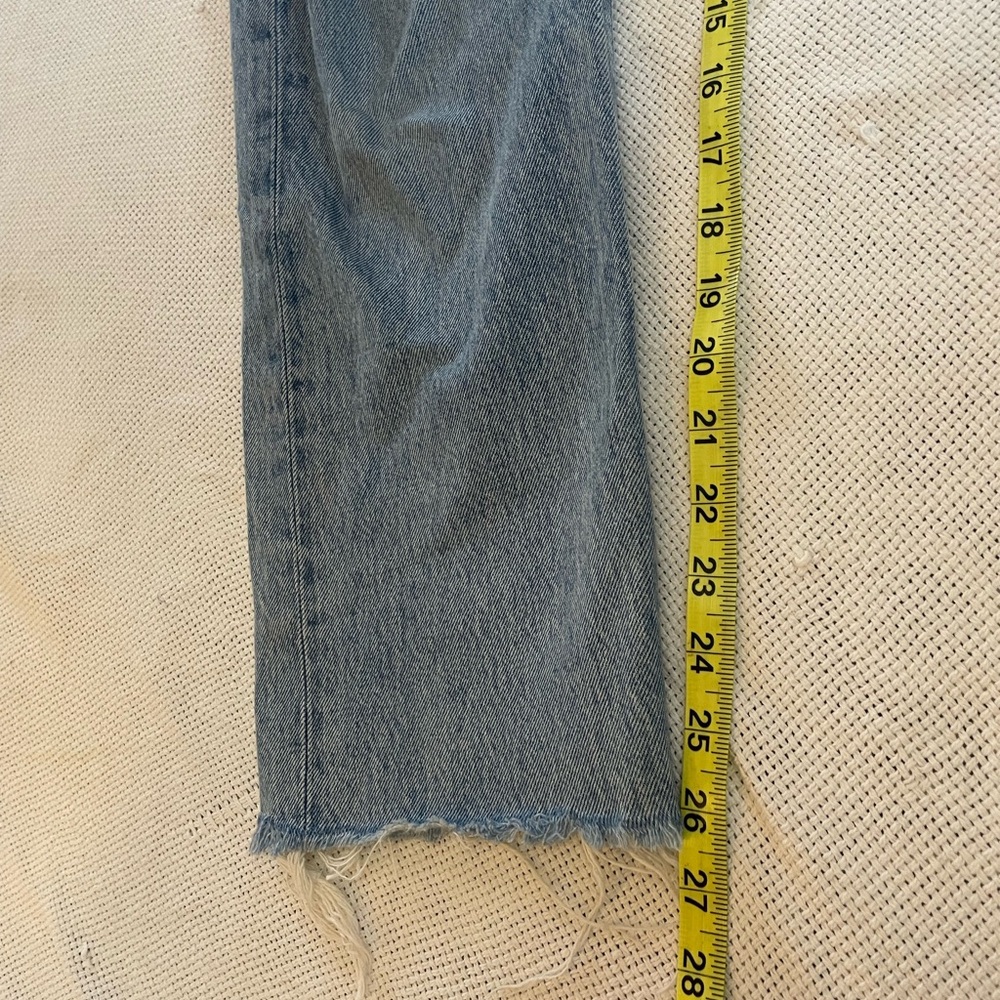 Agolde Cherie High Rise Straight Jeans Size 29 - Picture 10 of 13
